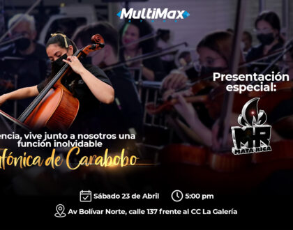 Orquesta sinfónica de Carabobo en Multimax Valencia