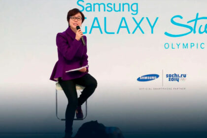 Samsung presidente mujer